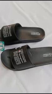 Sandal Selop Logo CHAMPI0N Pria Wanita Free Paperbag / Sandal Flip Flop Terbaru