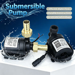 DC12V 24V Water Pumps Lift 5M 800L/H Solar Brushless Motor Water Circulation Water Pump Ceramic Shaft Ultra Quiet Submersibles