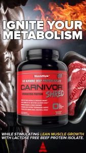 MuscleMeds - Carnivor Shred [4.19LBS / 7.47LBS] [Hydrolyzed Whey Protein] [Muscle Meds]