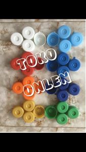 Tutup Galon Disusun 500 biji Kualitas Bagus Tidak Mudah Pecah.