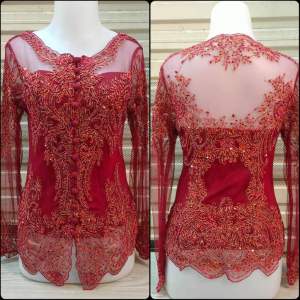 atasan kebaya wisuda sabrina tile full payet||kebaya wanita modern||kebaya acara formal