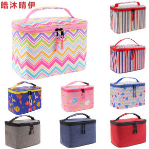 Portable Student Lunch Box Bag Insulated Foil Preservation Ice Pack Cute Cartoon Japanese Style Food Storage Bag for Picnics
