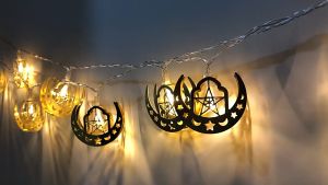 MC11 - Lampu Hias Lebaran / Lampu Tumblt Idul Fitri Besi / Lampu Tumblr Hari Raya