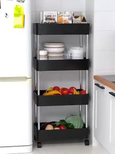 SHENARRAK TROLI 4 SUSUN SALON DAPUR KAMAR TIDUR MANDI RAK SUSUN STAND HANGER SERBAGUNARak Serbaguna Buku Portable / Rak Bumbu Dapur / Rak Sudut Tempat Penyimpanan / Troli / Trolley (BISA COD ) SHENAR TROLY NARA