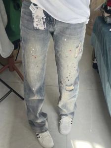 Quần Jeans Denim Ống Thẳng Cạp Cao Quần Ống Rộng Ôm Dáng Cho Nữ Quần Dài Mùa Xuân Mùa Hè Quần Dài Thường Ngày