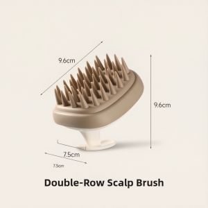 FaSoLa | Silicone Massage Scalp Cleaning Hair Comb for Ladies