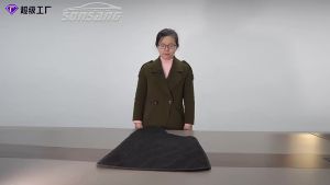 พรมปูพื้นรถครบชุด พรมปูพื้นกำมะหยี่กันลื่นใช้ได้ทั้งสี่ฤดู