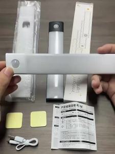 Cảm Biến Không Dây Chuyển Động Đèn Ngủ 3 Trong 1 USB Sạc Đèn LED Cho Dưới Tủ Chiếu Sáng Trong Nhà Phòng Ngủ Tủ Quần Áo Tủ Quần Áo