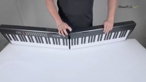 KAWES Digital 88 / 61Keys Foldable Piano Keyboard Electric Keyboard Folding Digital Piano With Weighted Keys Digital Saxophone - Lazada