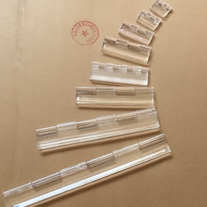 10Pcs Transparent Plastic Folding Hinges Durable Clear Acrylic Hinge Tools DIY Cabinet Hardware Furniture Cabinet Door Hinges A5Q2