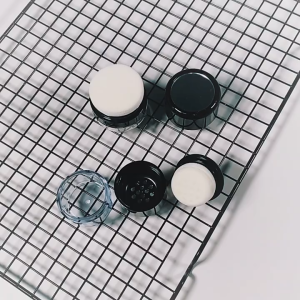 Tempat Bedak Tabur 5g / 10g Jar Kosmetik Mini Travel Tempat Lose Powder Wadah Bedak Travel /Tempat Bedak Tabur Mushroom Travel Blush Puff Mirror | Loose Powder Case Cermin Sponge