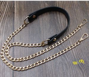 Metal Chain Crossbody Bag Strap Ladies Shoulder Bag Flat Chain Slanting Single Buy Hardware Accessories Bag Parts And Accessories