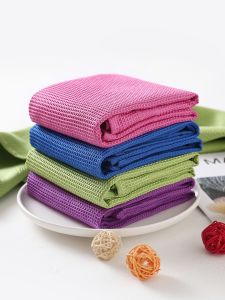 Water Absorbent No-Trace Household Cleaning Cloth for Bathroom Utensils Mirror Polishing Multi-Purpose Non-Slippery