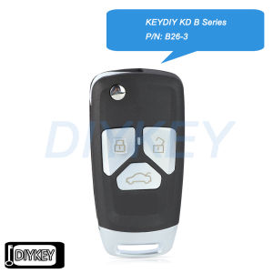 KEYDIY KD B Series P/N: B26-3 / B26-3+1 for Audi Style Universal Remote Key for KD900 KD-X2 Mini KD KD-MAX