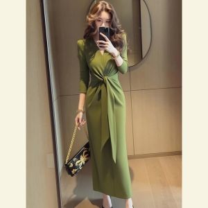 SHANGSHA | Elegant Luxury Aesthetic Strong Presence Dress