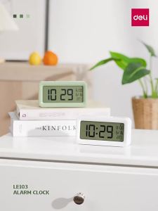 deli | Student Alarm Clock Smart Digital Strong Wake-up
