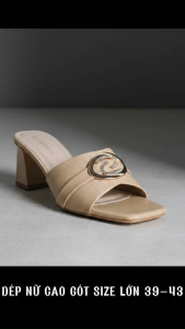 DÉP NỮ CAO GÓT SIZE LỚN 39–43
