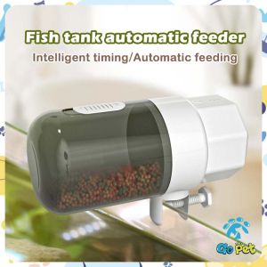Automatic Feeder Aquarium Goldfish Smart Timing Three Speed Automatic Fish Feeder Timer Food Feeding 8/12/24 Hour Timer betta ikan