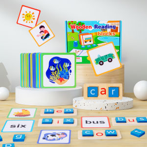 Early Education Interactive Matching Alphabet Puzzle Toy for Toddlers And Preschool Kids Parent-Child Game Wooden Blocks