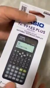 Kalkulator Ilmiah FX-0991EX/991ES Plus 417 Fungsi Dual Power (Baterai & Matahari) 40 Konstanta Rumus