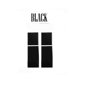 2/4pcs Car Window C-Pillar/D-Pillar Decal Post Trim Cover ABS Material For Hyundai Santa Fe MX5 2024 2025 Exterior Trim LHD RHD