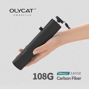 OLYCAT 108G ร่มดินสอป้องกันรังสียูวีของผู้หญิงที่บังแดดน้ำหนักเบาร่มร่มแบบพกพาร่มเด็กผู้หญิง6ซี่โครง