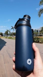 FJbottle - Botol Portable Olahraga Stainless Steel 600ML Double Insulated Bottle Tahan Panas dan Dingin Dengan Tutup Botol Magnet Free Sikat Botol
