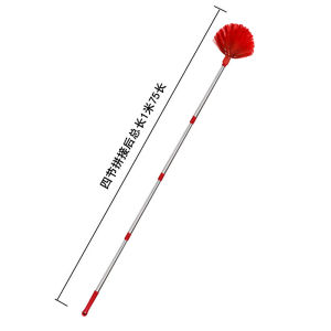 Sweep Spider Web Handy Gadget Retractable Rod Length Broom Ceiling Roof Cleaning Duster For Home Sanitary Cleaning