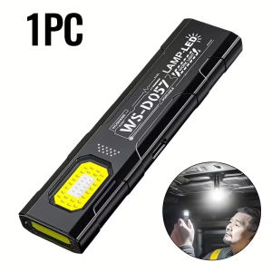 Rechargeable LED Handheld Flashlight 600LM Powerful Mini COB Flashlight Outdoor Camping Fishing Flashlight Pen Clip Lantern