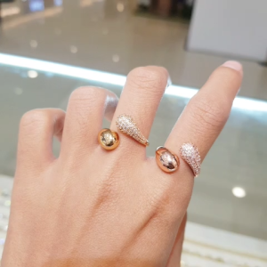 Deux - Cincin Freesize Premium Tetes Tinju