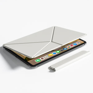 zoyu | Ultra-Thin Magnetic Dual-Sided Clip Protective Case For iPad Air 7 Pro Mini With Pen Holder No-Border Design Shock-Resistant