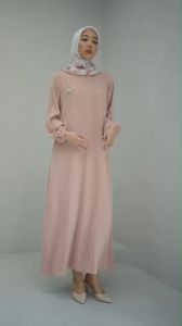 MIKAYLA DRESS POLOS CRINKEL AIRFLOW / GAMIS POLOS TERBARU VIRAL