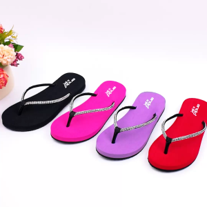 Ando Official Sandal Jepit Nice Crystal Remaja - Lilac