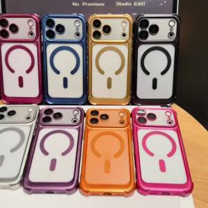 szhaiyu | Luxury Magnetic Matte Phone Case For iPhone 18 Pro Max 17 16 15 14 13 Pro Anti Drop Shockproof Wireless Charge Back Cover Funda