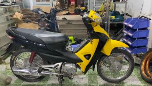 Bộ vỏ nhựa xe máy Wave A/Rs/S 100 hàng Việt Nam loại 1 màu Vàng Đen