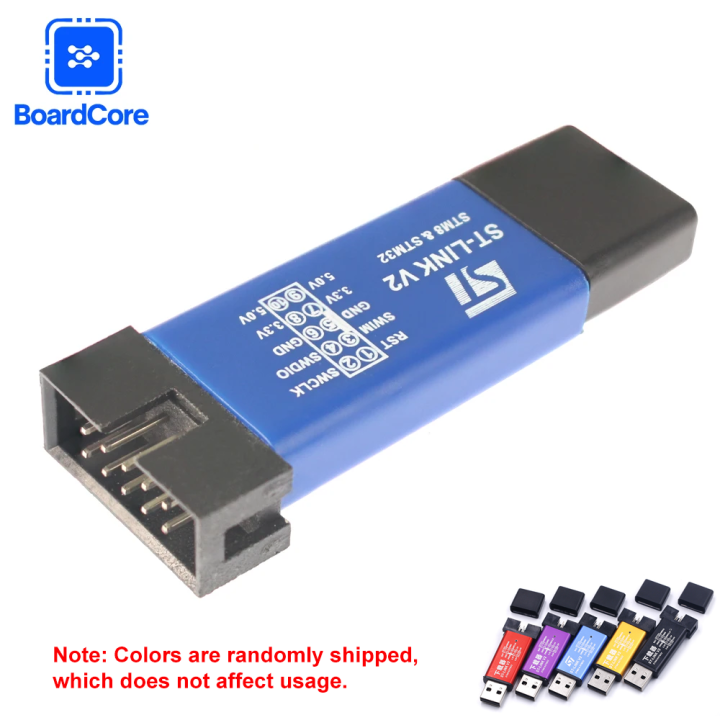ST Link V2 Mini Simulator Download Programmer (STM8 6 STM32