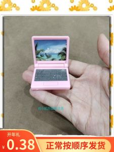 Miniature Handheld Computer Model Dollhouse Accessories Scene Photography Props Childrens Imaginative Play Realistic Toy