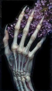 Kayou | 500/1000/1200/2000 PCS Jigsaw Puzzles Skeleton Hands and Flowers Family Activity Games for Gameroom Bedroom Gift Home Decor