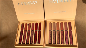 [MALAYSIA READY STOCK] HANDAIYAN 6in1 Matte Liquid Lip Gloss Set Non-stick Cup Matte Shimmer Lipstick