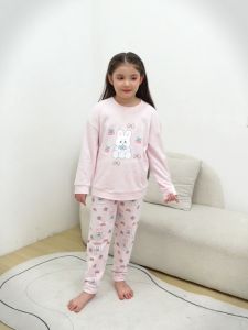 Quần áo dài tay thu đông cho bé gái size đại BIGFOX MISS MEOW bộ nỉ da cá trẻ em dáng Hàn Quốc cỡ 3711 tuổi 30kg 1996