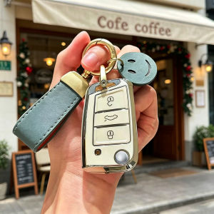 3 4 Button TPU Remote Car Key Case Shell for Volkswagen VW Golf 7 Beetle Jetta Bora Passat Polo Tiguan Auto Accessorie