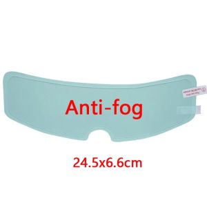 1/2pcs Motorcycle Helmet Transparent Anti-fog Rain Film High-definition Helmet Lens Durable Nano-coating Stickers Parts