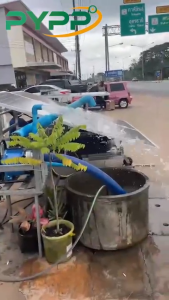 ปั๊มหอยโข่งโซลาร์เซลล์ PYPP รุ่น DC SHF1B -15m-11.4m3 / h - 55VOC -300w ท่อออก 1.5 นิ้ว สินค้าพร้อมส่งจากไทย