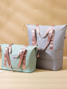 Túi Đựng Đồ Cho Bà Bầu Dung Tích Lớn Bộ Dụng Cụ Sinh Nở Túi Xách Tay Dùng Trong Bệnh Viện 2 Lớp Mở Rộng Vali Túi Phụ Cho Du Lịch