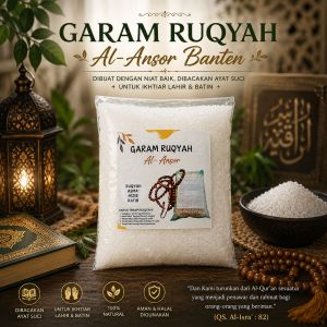 Garam Ruqyah Alansor 500gr untuk terapi ruqyah mandiri