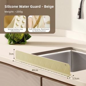 TANGJIXIONG | Splash Guard Water Basin Barrier
