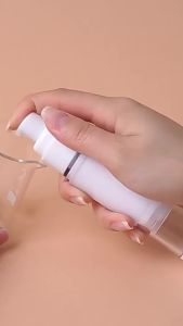 Nexlent Portable Vacuum Airless Pump Spray Lotion Bottle 15ml/50ml/100ml Travel Refillable Bottle