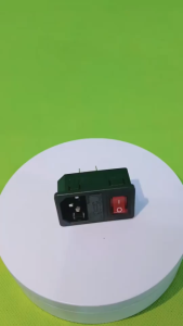 3 in 1 AC Socket Light Switch Fuse Holder Power Outlet Socket Switch 3 Pin 10A 250VAC