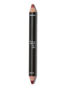 ELF Duo Stix Two-in-One Cheek and Lip Makeup Stick with Double-Ended Ball and Matte Finish Blush and Lipstick Pen