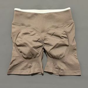 Quần Legging Yoga Cạp Cao Liền Mạch Quần Short Thể Thao Tập Gym Thoáng Khí Dành Cho Nữ Thích Hợp Cho Đạp Xe Chạy Bộ Tập Luyện